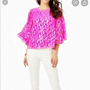 Lilly Pulitzer silk top